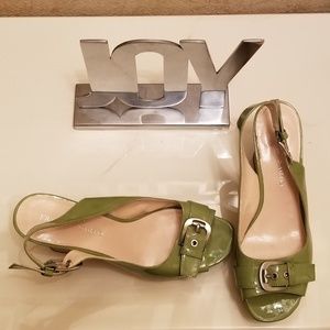 Franco Sarto Olive Green Sandals